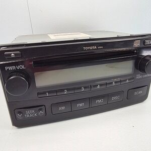 2007 Toyota A51816 Car Stereo Radio CD Player AM FM MP3 8612002400 MX316340